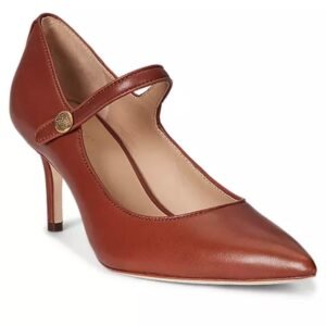 Lauren Ralph Lauren Womens Lanette Calfskin Mary Jane Pump